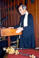 Robert Badinter, docteur honoris causa de l'Université de Zagreb, le 17 avril 2003