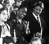 Barbara Hendricks et Bernard Kouchner à Dubrovnik, le 31 décembre 1991, en témoignage de solidarité avec la ville assiégée