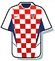 Le maillot officiel de la Croatie