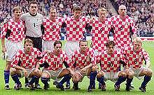 Le "Onze ardent" (Vatreni)