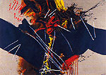 "Coupures nettes", 2002, Edo Murtic, acrylique sur toile, 130x185