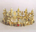 Couronne en or de la reine Elisabeth