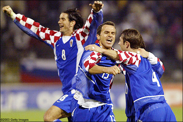 (E) Sunday - Croatia vs. Switzerland and the schedule for Euro 2004