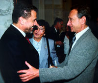 MM. Milan Bandic et Bertrand Delanoë