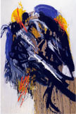 "Phoenix", 2002, Edo Murtic, acrylique sur toile, 195x130